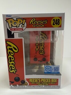 Funko Reese's Pieces Orange & Yellow Collectible Box #248
